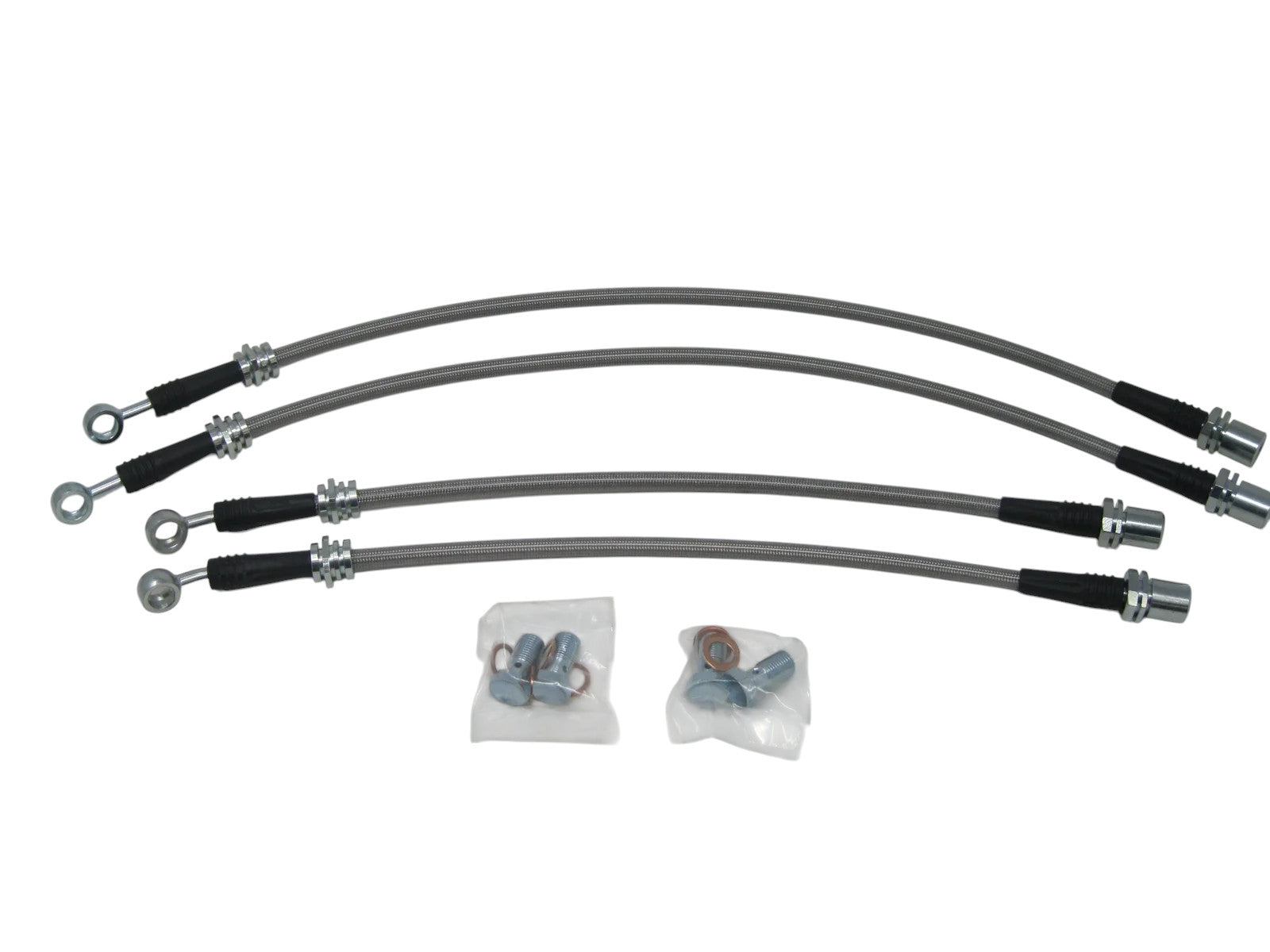 1985-1989 Toyota MR2 Braided Brake Lines - BLC-TOY-1200