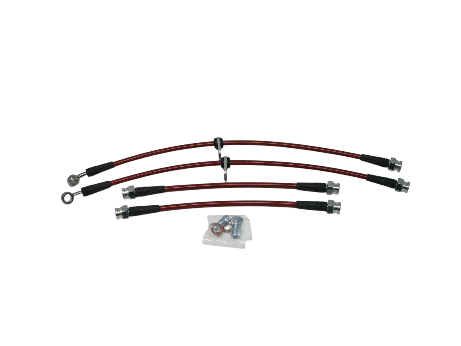 1996-2000 Honda Civic Braided Brake Lines - BLC-HN-1335