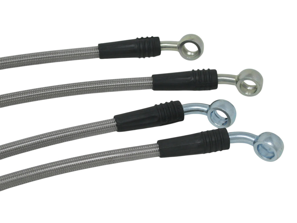 2005-2013 Chevrolet Corvette Braided Brake Lines - BLC-COR-1215