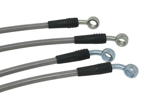 2005-2013 Chevrolet Corvette Braided Brake Lines - BLC-COR-1215