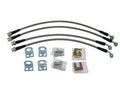 2005-2013 Chevrolet Corvette Braided Brake Lines - BLC-COR-1215