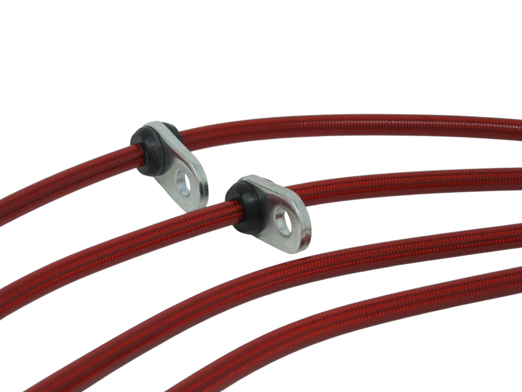Ford Mustang GT Base 2005-2008 Braided Brake Lines - BLC-MUST-1500