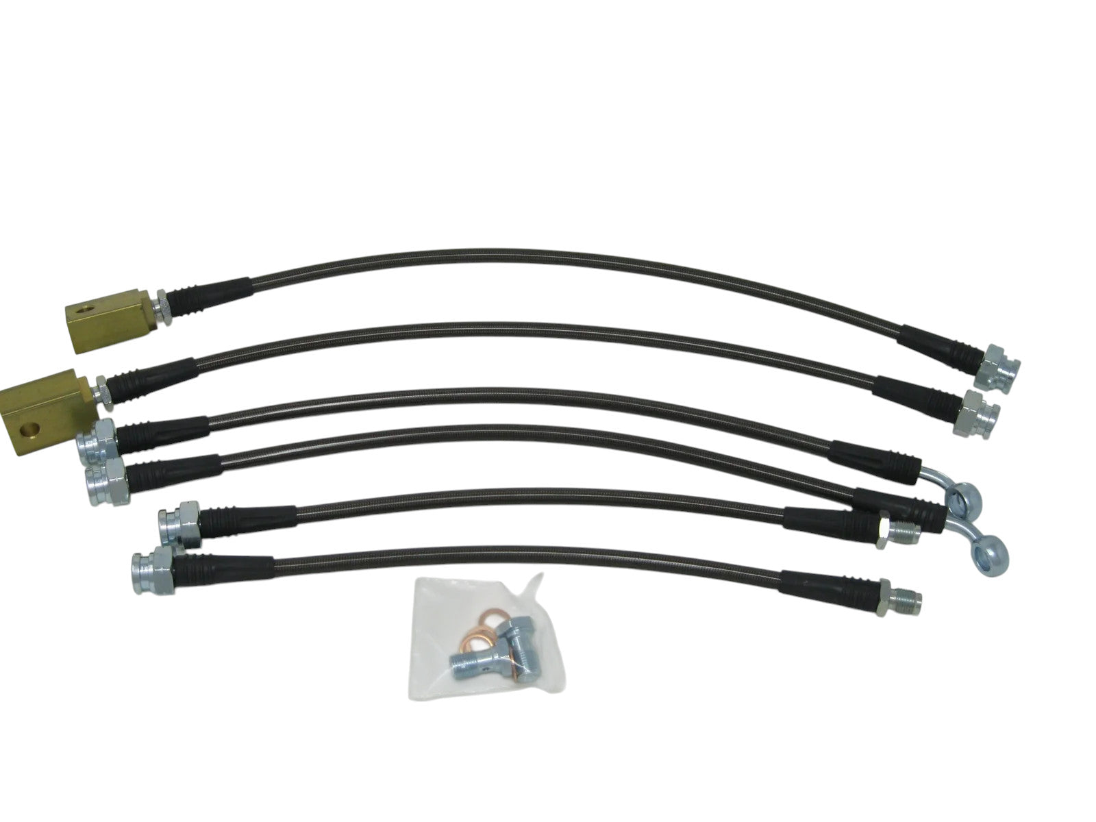 Nissan Xterra 4WD 2005-2015 Braided Brake Lines - BLC-NIS-2120