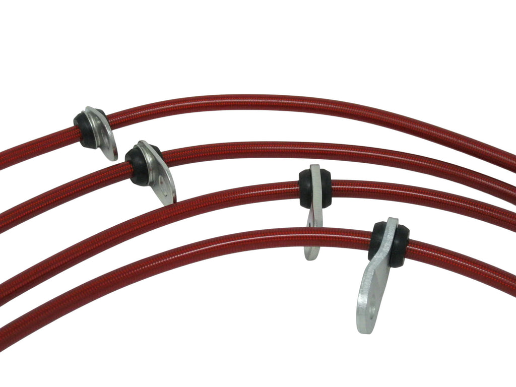 2008-2010 Subaru Impreza WRX STI Braided Brake Lines - BLC-SUB-1080