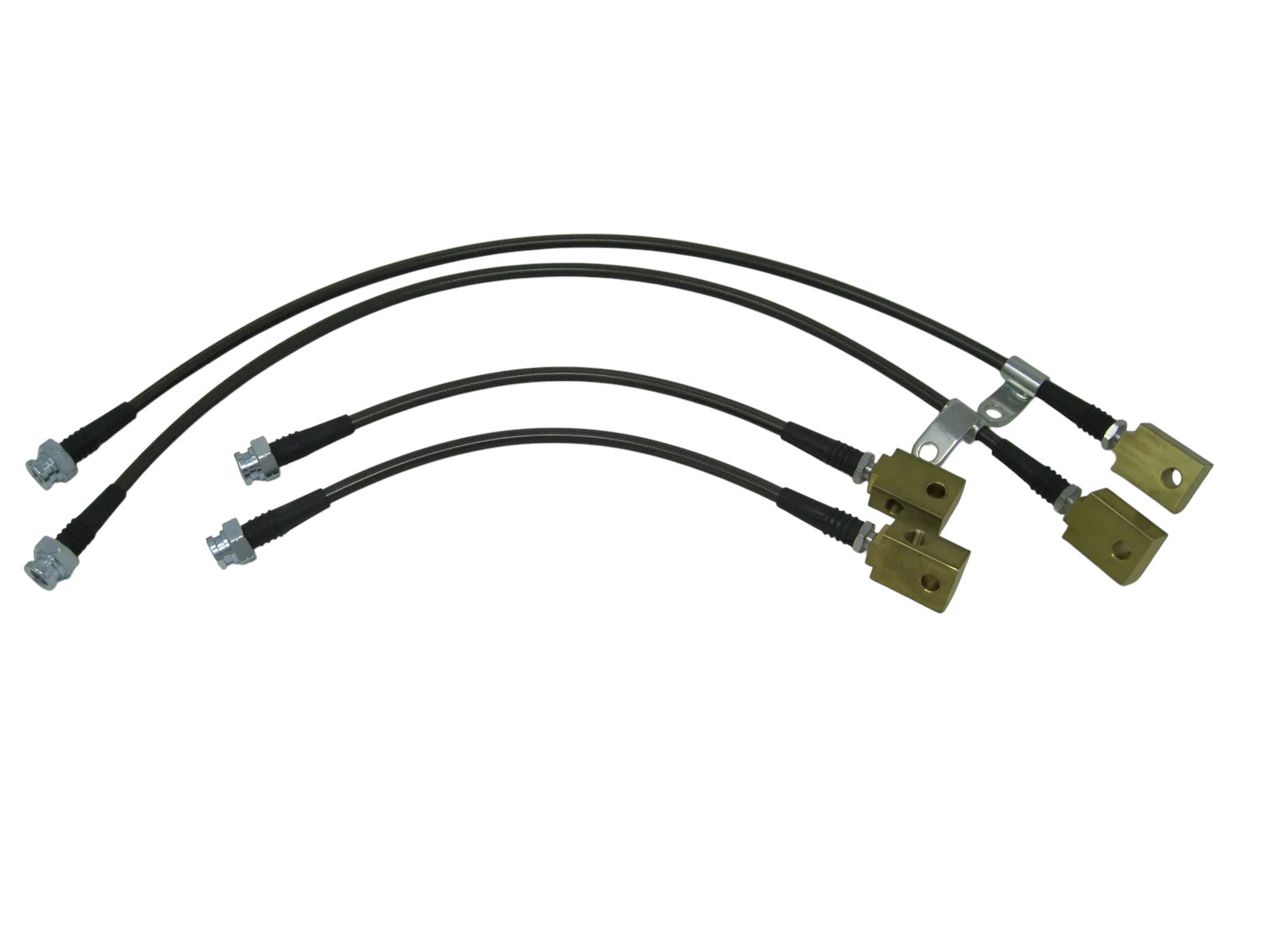 Nissan GT-R Nismo 2009-2019 Braided Brake Lines - BLC-NIS-1340