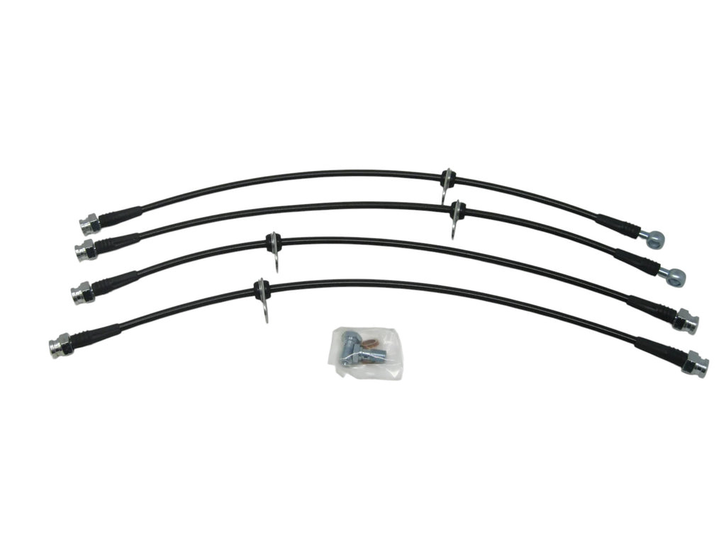 Mitsubishi Evolution MR 2008-2015 Braided Brake Lines - BLC-MIT-1025