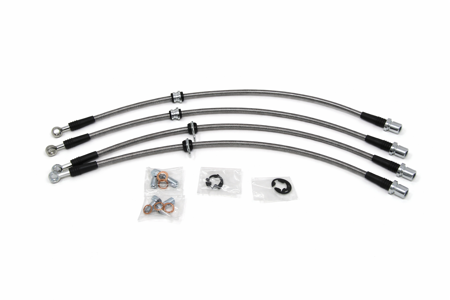 2004-2007 Subaru Impreza WRX Braided Brake Lines - BLC-SUB-1082