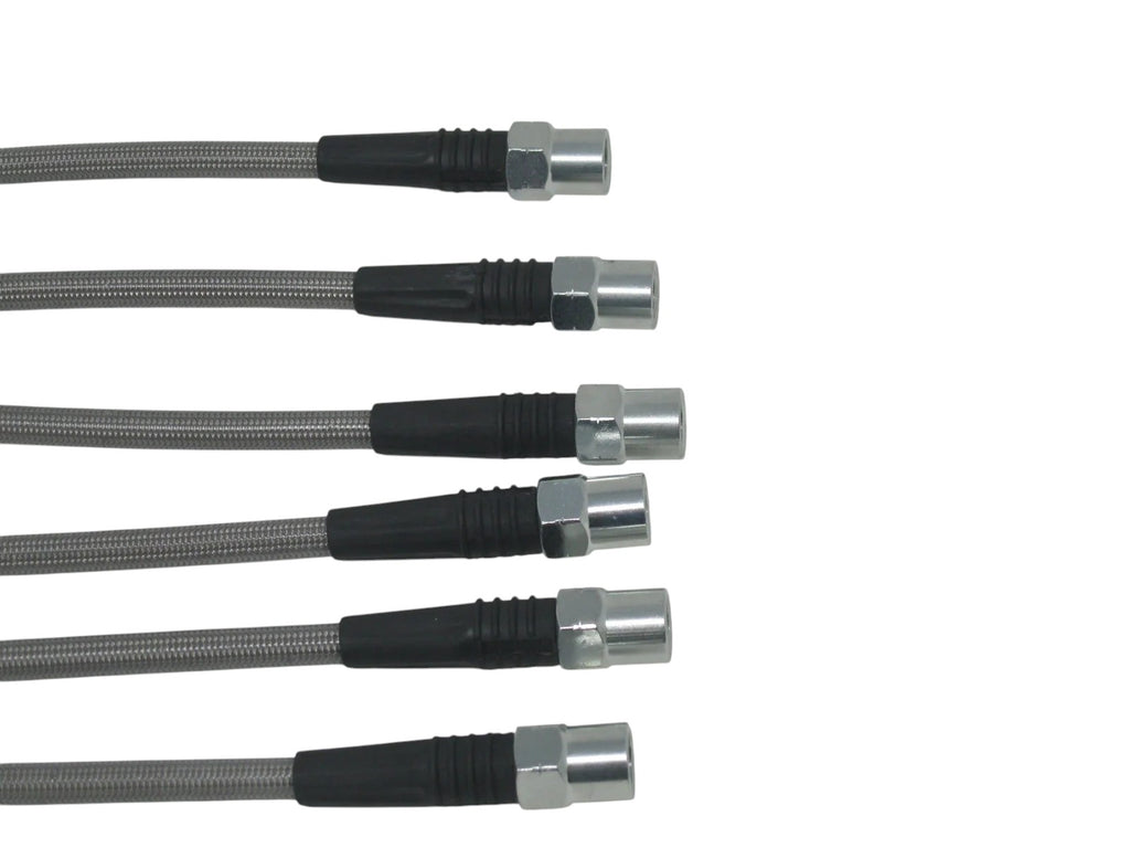 BMW M6 1987-1988 Braided Brake Lines - BLC-BMW-100