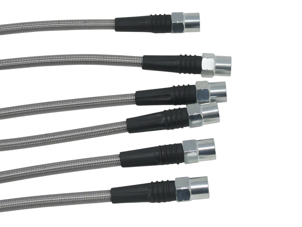BMW 735I 1987-1992 Braided Brake Lines - BLC-BMW-1200