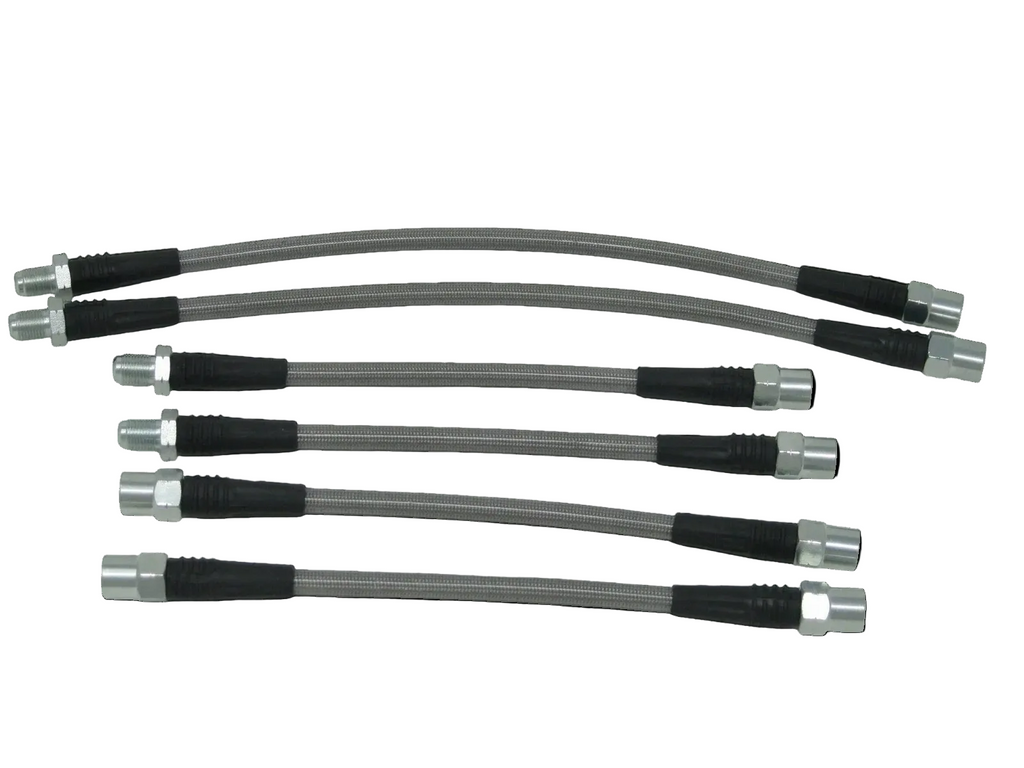 BMW 3 Series E30 1984-1991 Braided Brake Lines - BLC-BMW-925
