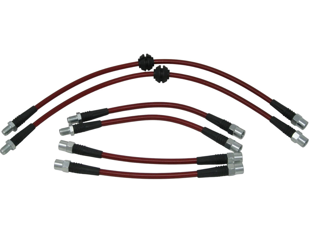 BMW M3 E46 2001-2006 Braided Brake Lines - BLC-BMW-950