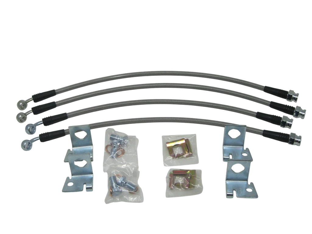 1997-2003 Chevrolet Corvette Braided Brake Lines - BLC-COR-1200