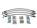 1997-2003 Chevrolet Corvette Braided Brake Lines - BLC-COR-1200