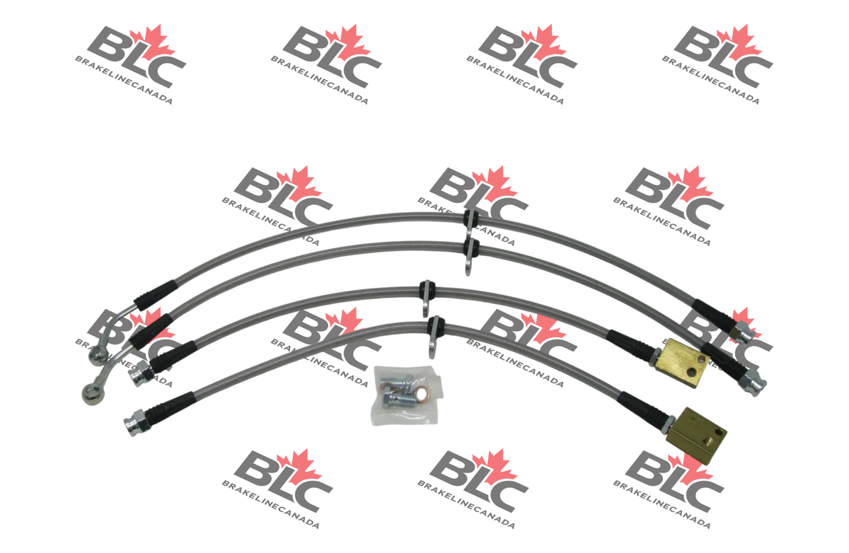 2017-2021 Honda Civic Type-R Braided Brake Lines - BLC-HN-1514