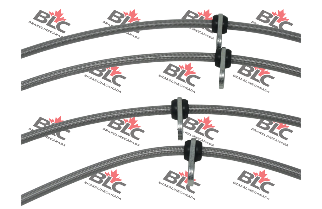 2017-2021 Honda Civic Type-R Braided Brake Lines - BLC-HN-1514