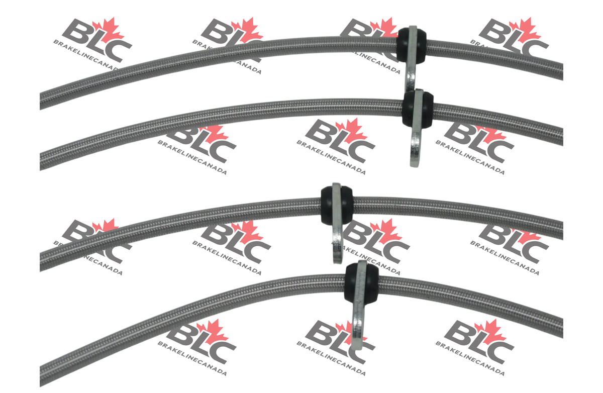 2017-2021 Honda Civic Type-R Braided Brake Lines - BLC-HN-1514