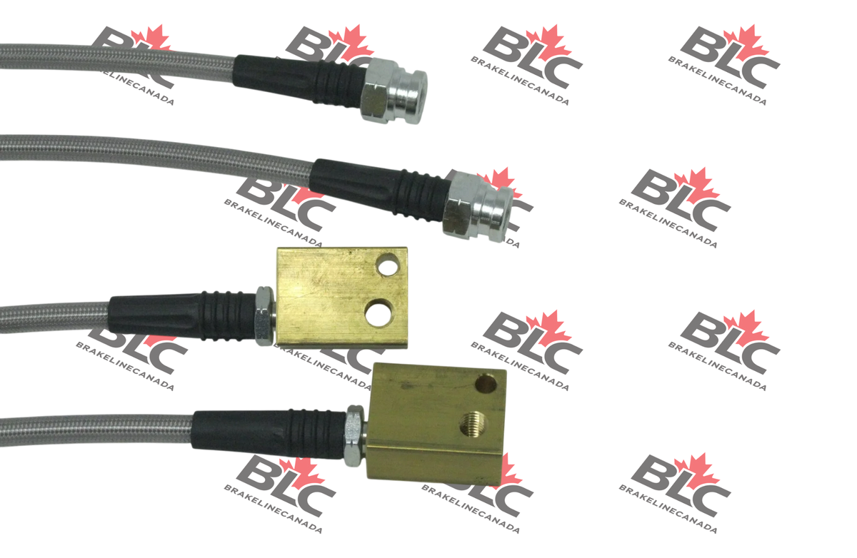 2017-2021 Honda Civic Type-R Braided Brake Lines - BLC-HN-1514