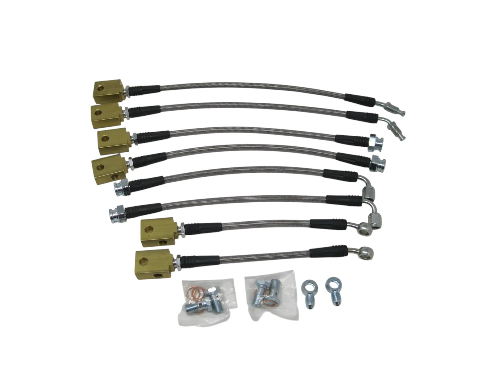 INFINITI FX35 2009-2012 Braided Brake Lines - BLC-INF-1310