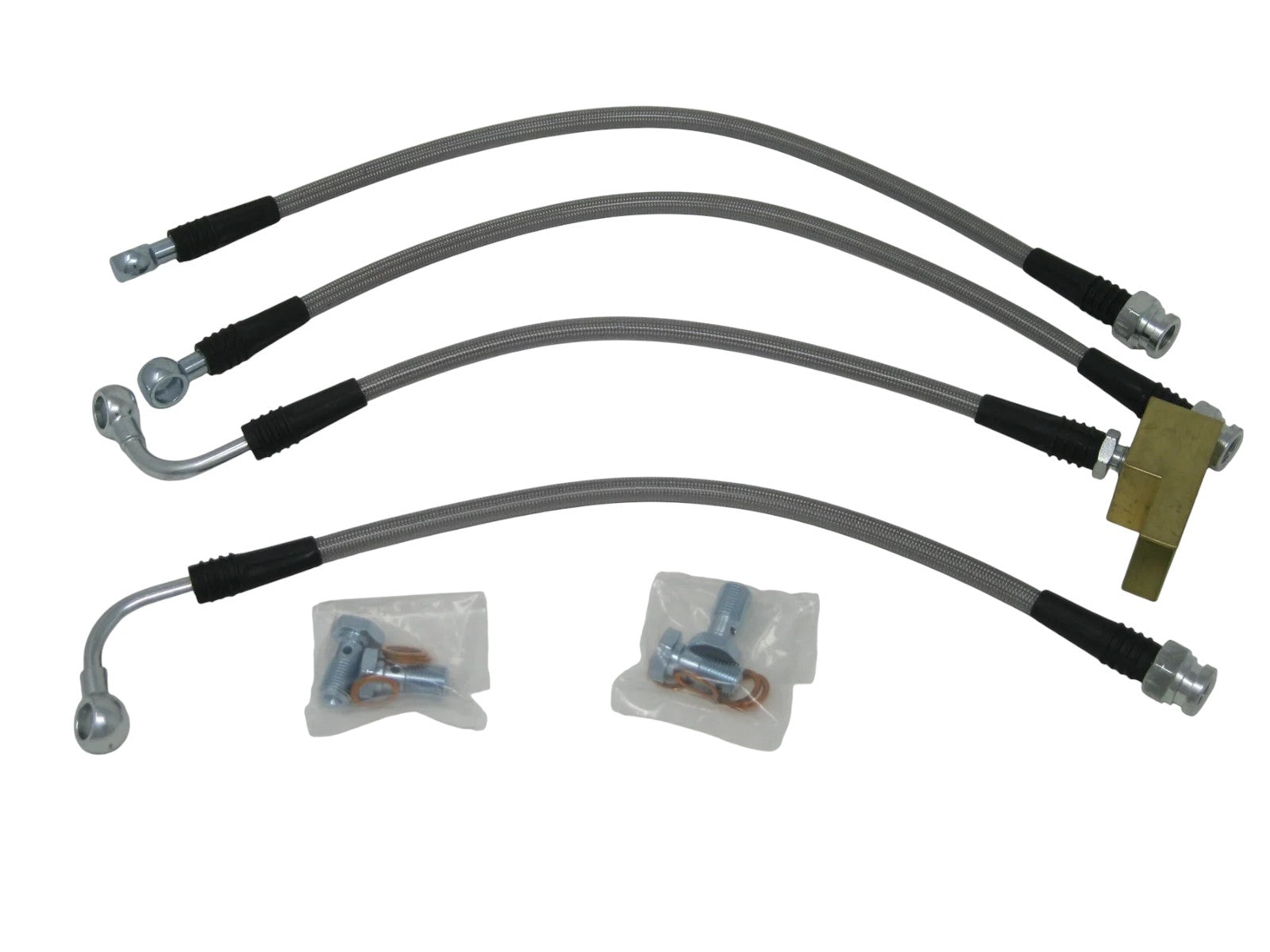 1989-1997 Mazda Mx-5 (NA) Miata-Braided Brake Lines - BLC-MA-1100