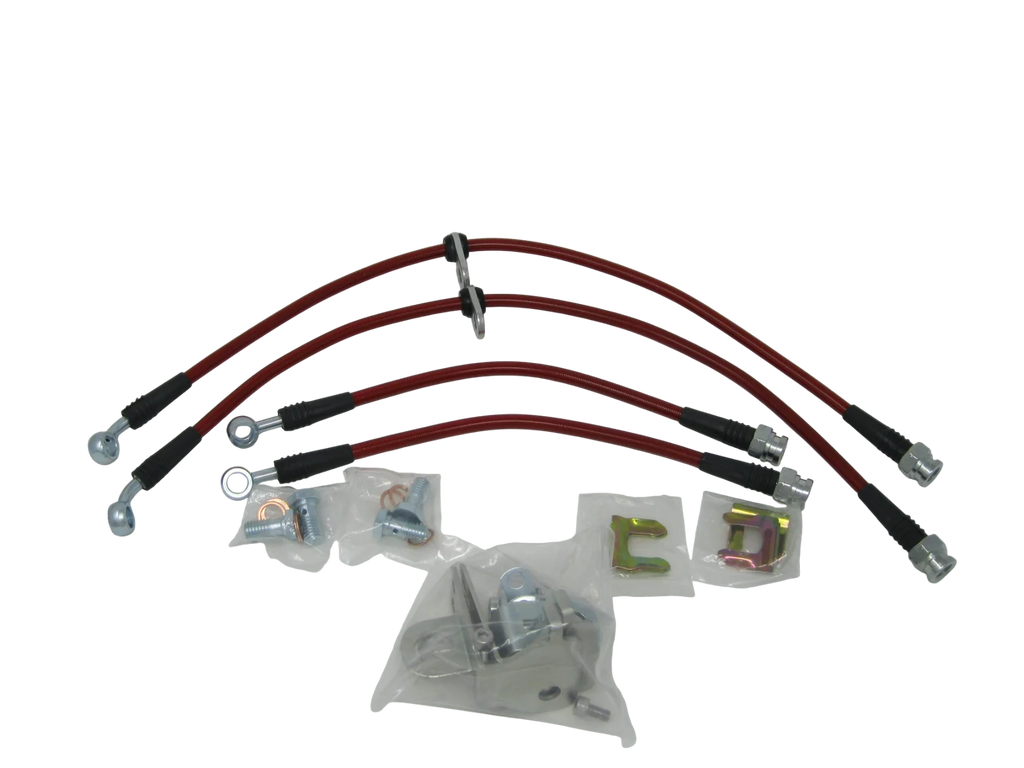 Ford Mustang GT Base 2005-2008 Braided Brake Lines - BLC-MUST-1500