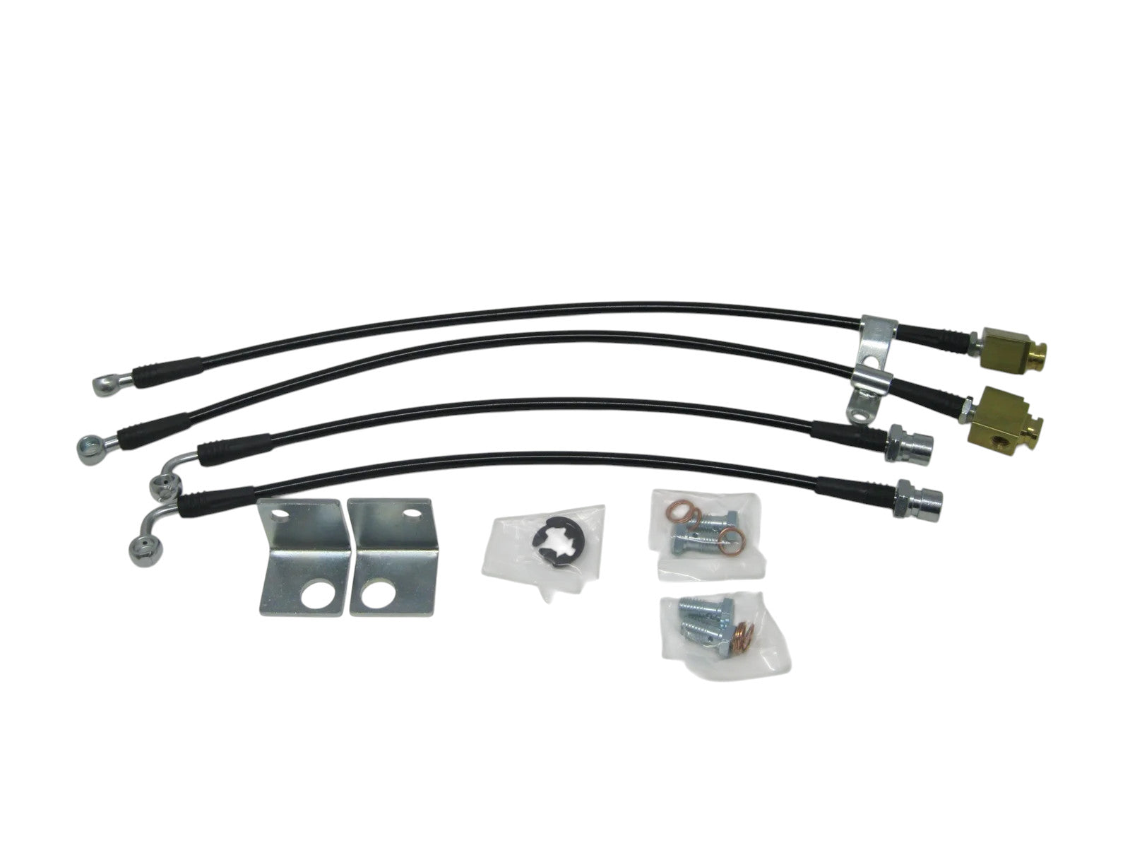 Ford Mustang GT 2015-2021 Braided Brake Lines - BLC-MUST-1700