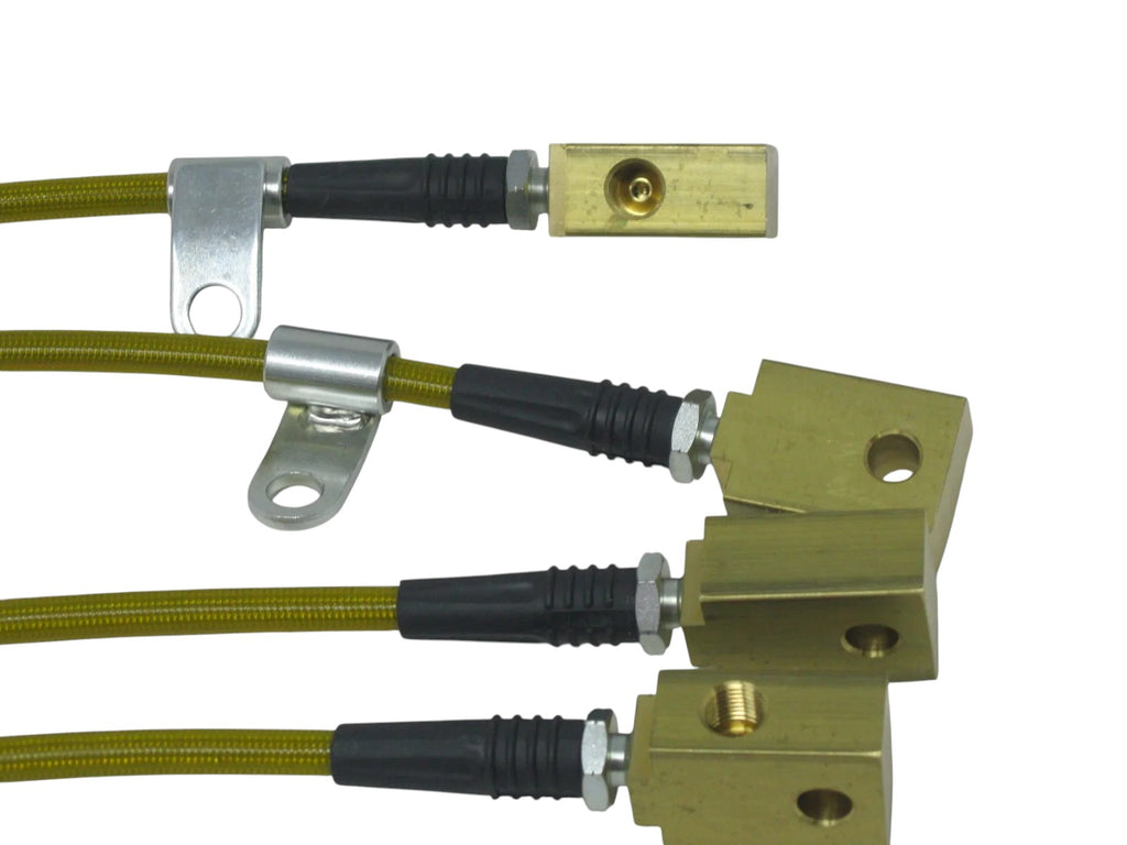 NISSAN 370Z 2009-2012 Braided Brake Lines - BLC-NIS-1338