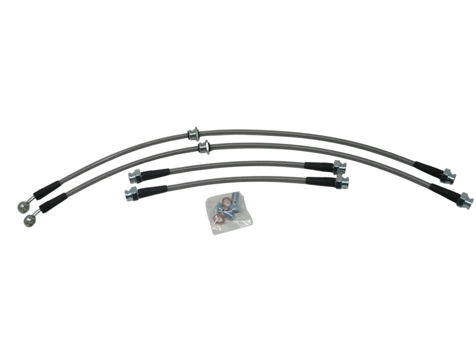 NISSAN VERSA 2007-2011 Braided Brake Lines - BLC-NIS-1700