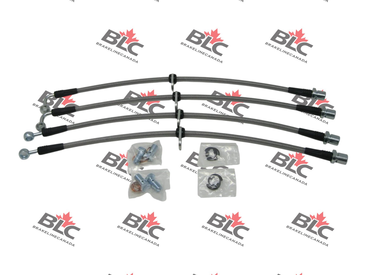 2013-2020 Subaru Brz Braided Brake Lines - BLC-SUB-1090