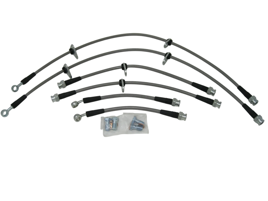 1992-1996 Honda Accord Braided Brake Lines - BLC-HN-1110