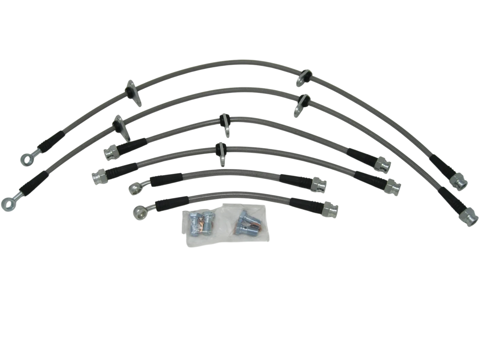 1992-1996 Honda Accord Braided Brake Lines - BLC-HN-1110